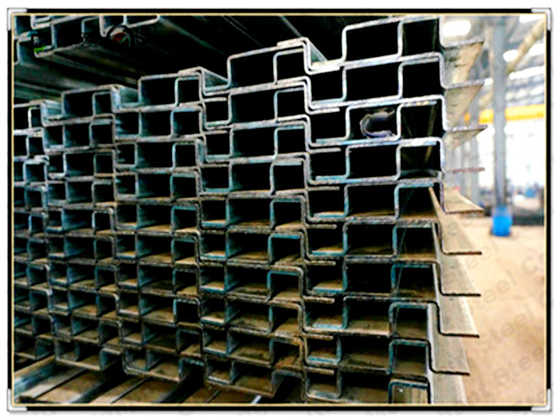 异形钢成品展示