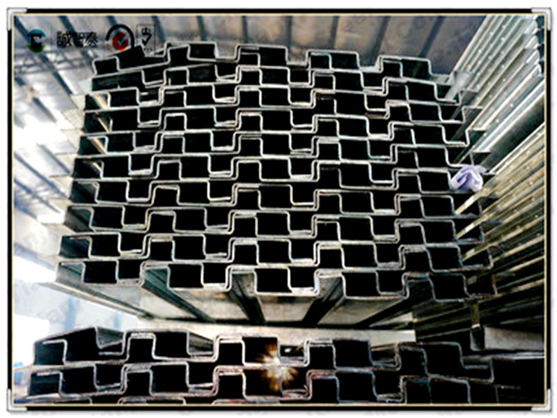 异形钢成品展示